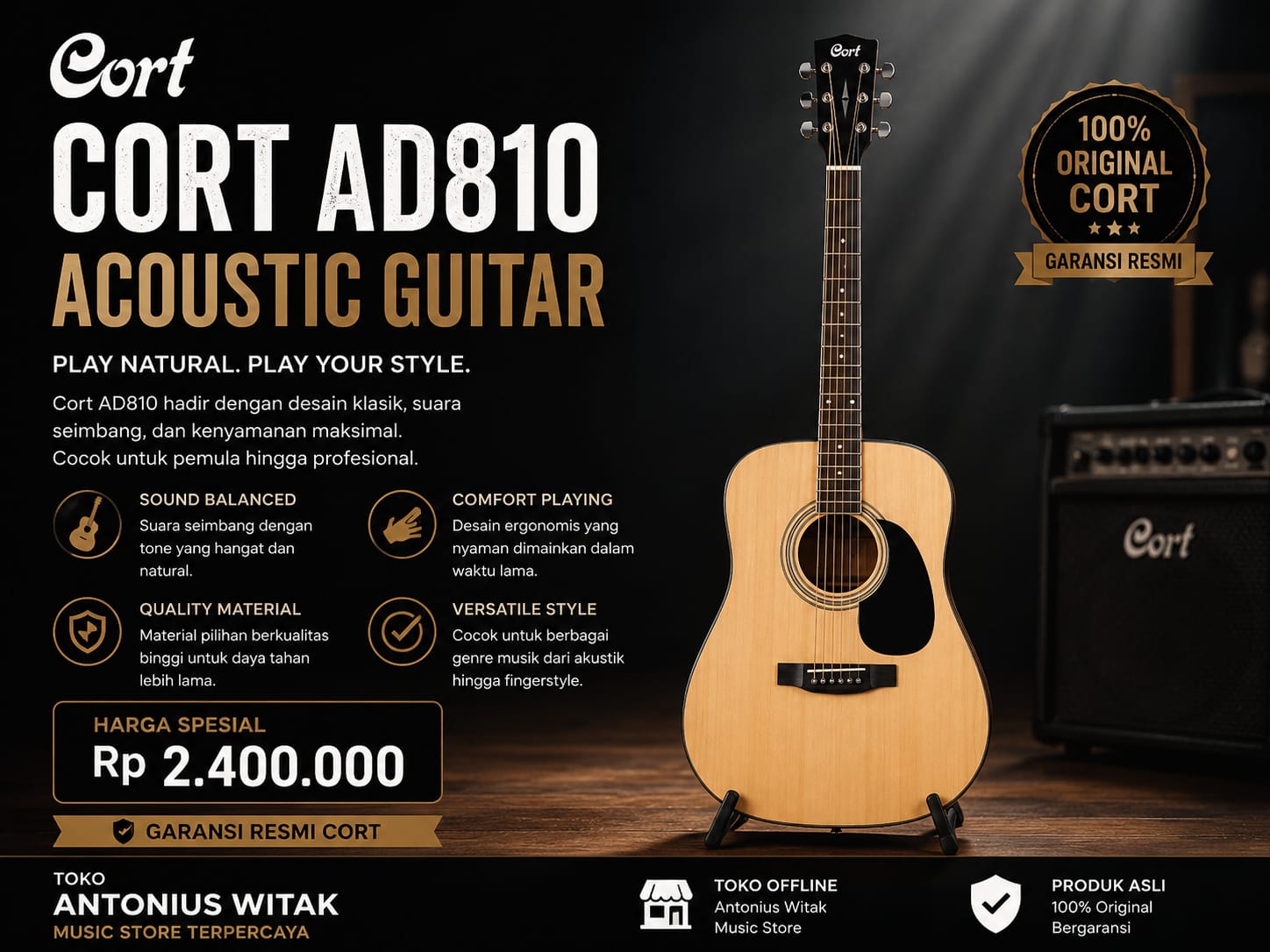Cort AD810